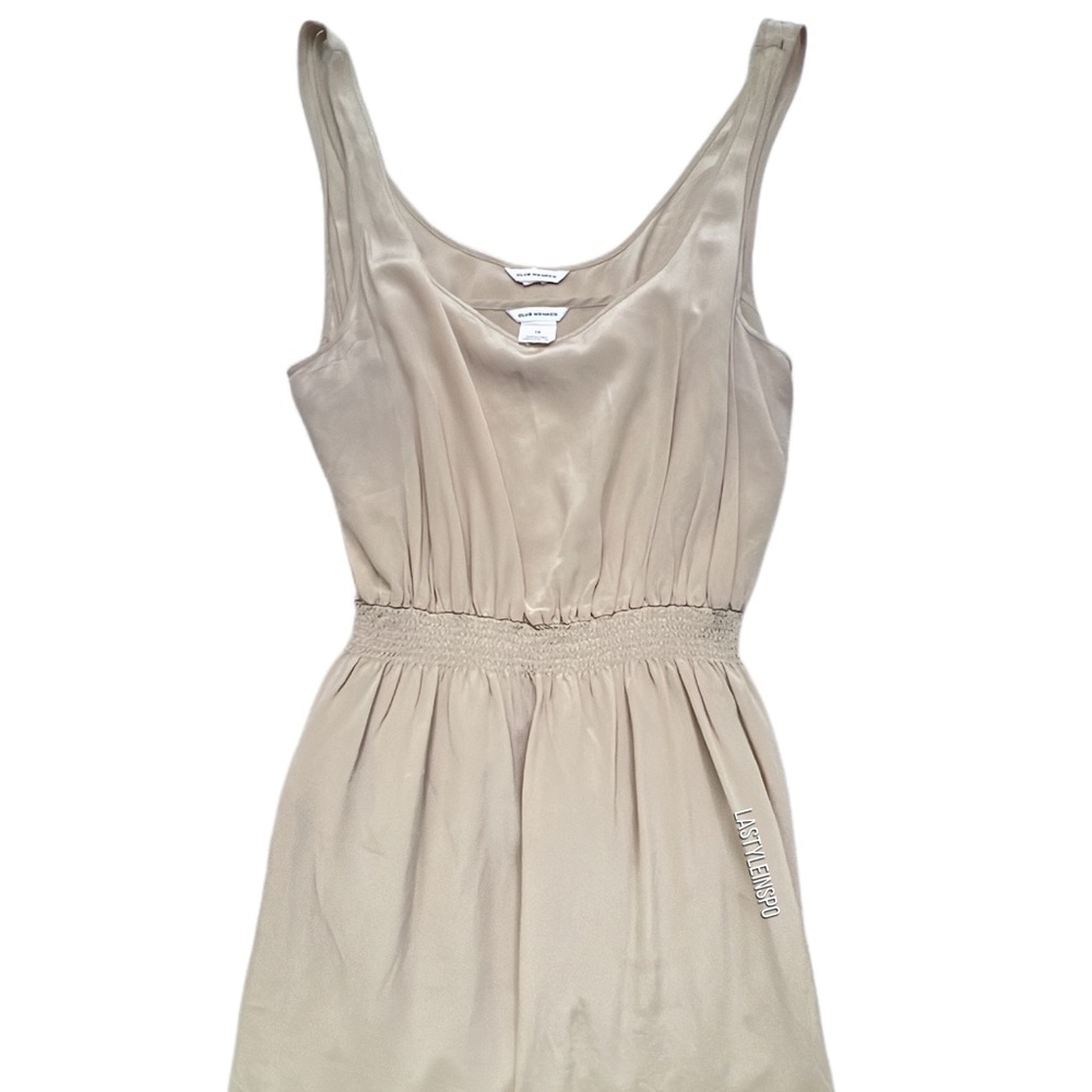 Club Monaco Beige Midi Dress - Picture 3 of 5